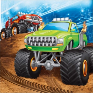 Monster Truck Servietter