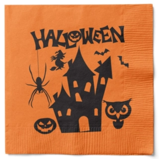 Halloween Servietter Orange