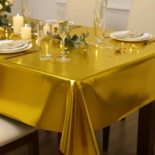 Plastikdug Guld
