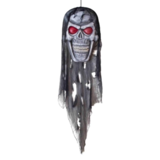 Hængende Grim Reaper Med Lys