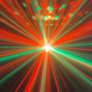 Disko LED Lyseffekt Lampe