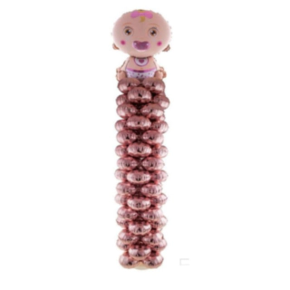 Baby Girl Ballonfigur