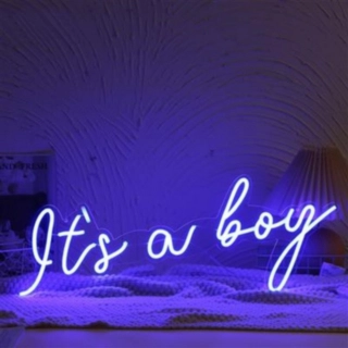 It's A Boy Neonskilt
