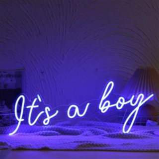 It's A Boy Neonskilt