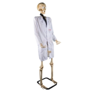 Nikkende Skeletdoktor Med Lyd & Lys