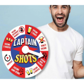Captain Shots Drukroulette Drukspil