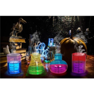 Halloween Laboratorieglas