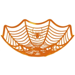 Spindelvæv Skål Orange