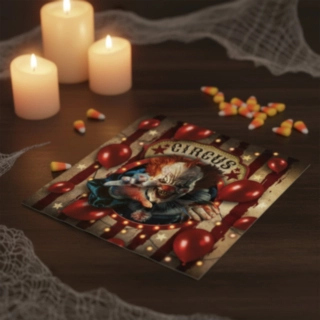 Halloween Cirkus Servietter