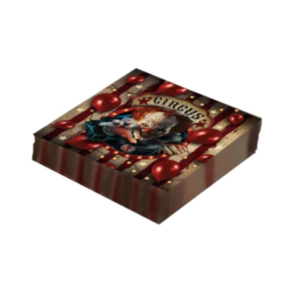 Halloween Cirkus Servietter