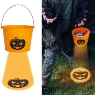 Halloween Slikspand Med Lys