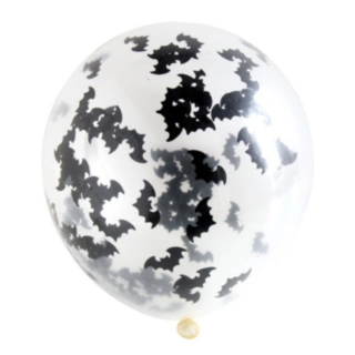 Flagermus Konfetti Balloner