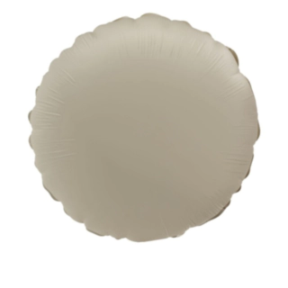 Rund Folieballon Creamy Latte