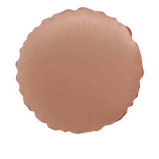 Rund Folieballon Vintage Rose