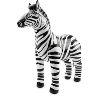 Oppustelig Zebra