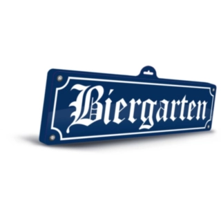 Oktoberfest 3D Biergarten Skilt