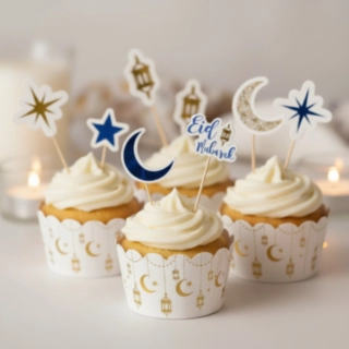 Eid Mubarak Cupcake Sæt