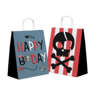 Pirat Happy Birthday Gaveposer