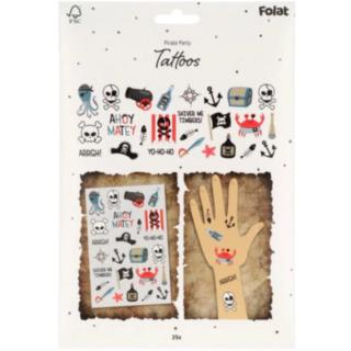 Pirat Falske Tatoveringer
