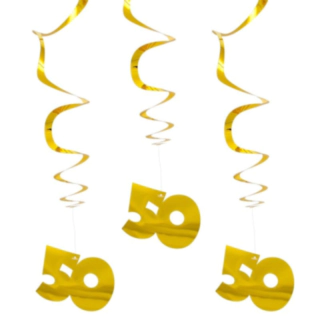 50 Års Swirls Guld