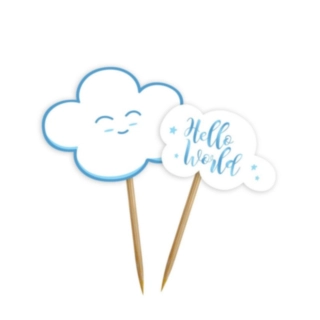Hello World Sky Kagetoppere Lyseblå