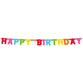 Happy Birthday Party Bogstavguirlande
