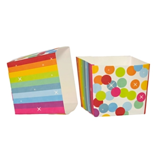 Rainbow Birthday Snackbægre