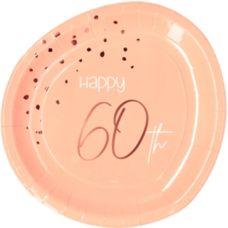 Paptallerkener 60 Års Lush Blush