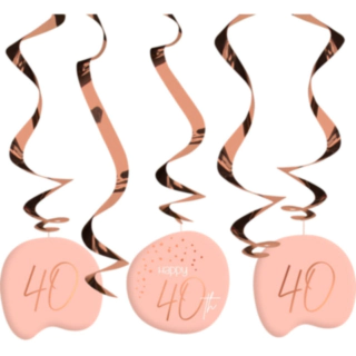 40 Års Swirls Lush Blush