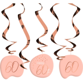 60 Års Swirls Lush Blush