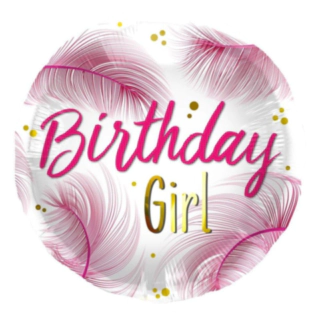 Birthday Girl Folieballon