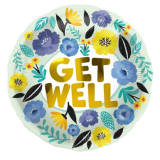 Get Well Folieballon