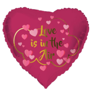 Love Is In The Air Hjerte Folieballon