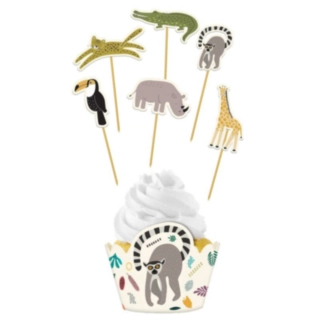 Zoo Party Madpinde & Cupcake Wrappers