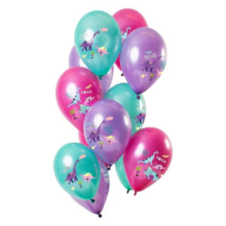 Dinosaur Roars Metalliske Ballon Mix