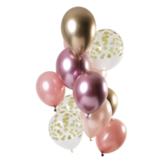 Golden Blush Ballon Mix