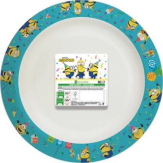 Minions® Paptallerkener Eco