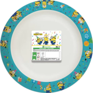 Minions® Paptallerkener Eco