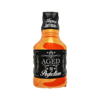 Aged To Perfection Whiskyflaske Folieballon