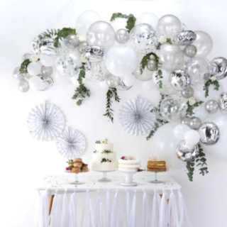 Ballonbue DIY Sølv