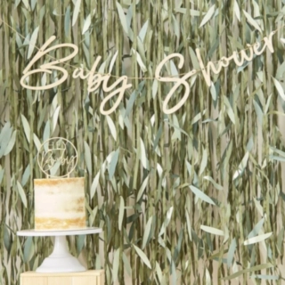 Baby Shower Træ Guirlande