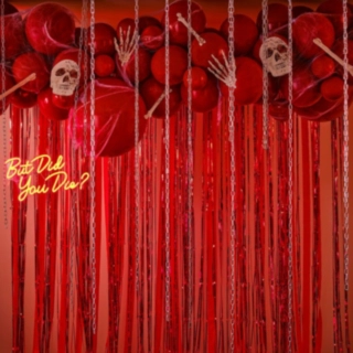 Halloween Skelet Backdrop