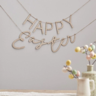 Happy Easter Guirlande I Træ