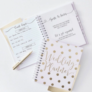 Wedding Planner Bog Guld