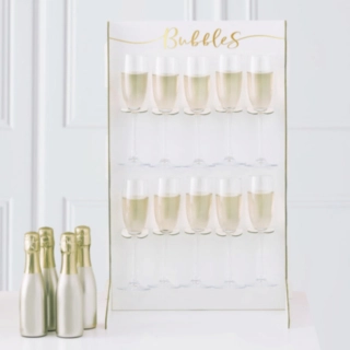 Guld Champagne Væg