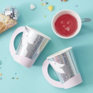 Flamingo Papkrus Med Hank Iriserende