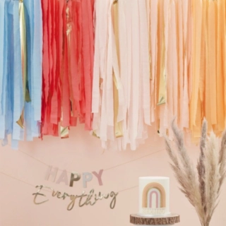 DIY Backdrop Sart Pastel