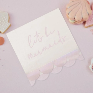Let's Be Mermaids Servietter