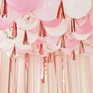 Ballon Loft Kit Rosa/Rosaguld