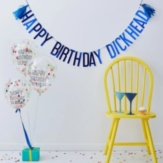 Happy Birthday Dickhead Festpakke